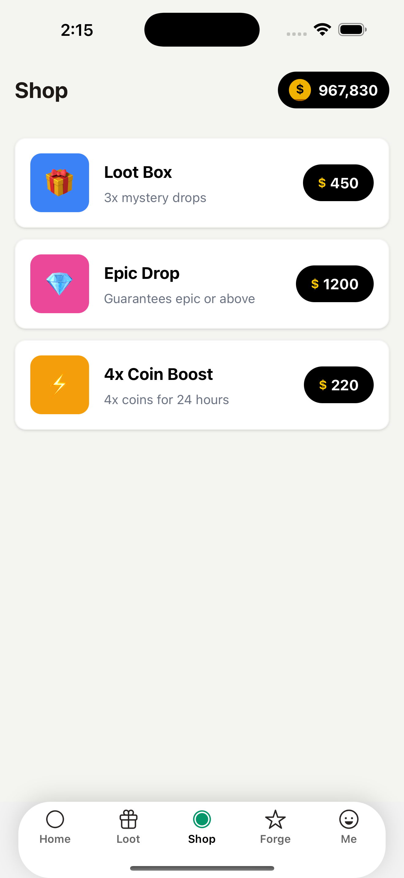 Shop